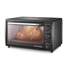  [R$335 AME + CUPOM] Forno Elétrico 46L 1500w com 3 Funções PRETO - CE026