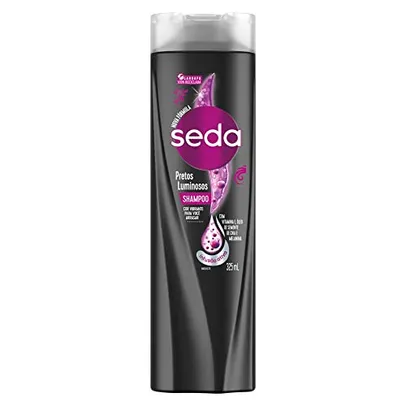 [ + por - R$4,79 ] Seda Pretos Luminosos Shampoo Uso Diário, 325 ml