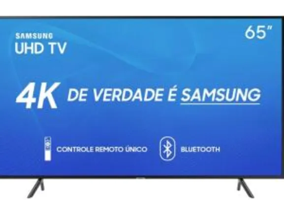 Smart TV 65" Samsung 65RU7100 ULTRA HD 4K
