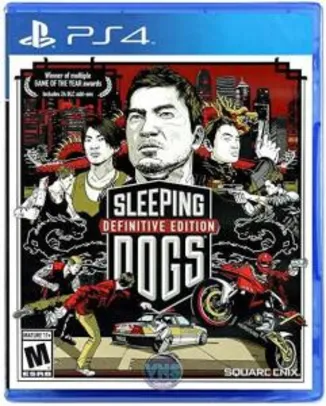 [PS4] Jogo Sleeping Dogs: Definitive Edition | R$15