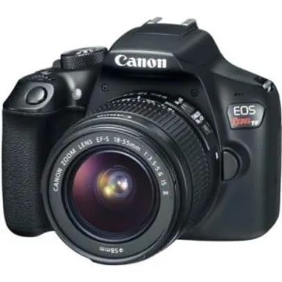 Câmera Canon EOS REBEL T6 + Lente 18-55MM