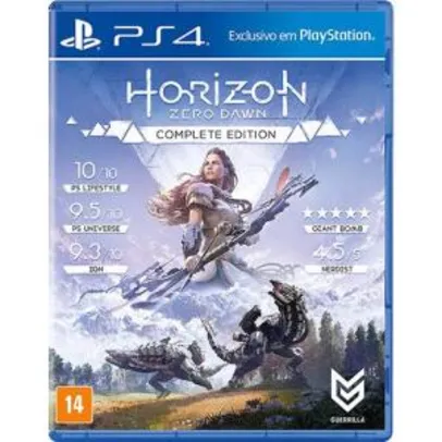 [AME - R$55] - Game Horizon Zero Dawn Complete Edition - PS4 | R$69