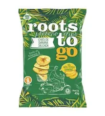 [PRIME] Banana Chips Salgada Roots To Go- 36 Unidades de 45g