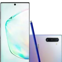 R$ 3.026,49 com Ame - Smartphone Samsung Galaxy Note10, 256GB, 8GB RAM