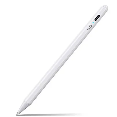 Caneta Pencil WB Para iPad com Palm Rejection e Ponta de Alta Precisão de 1.0mm - Branca