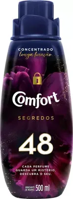 Amaciante Concentrado Segredos 48 Ingredientes 500ml Comfort