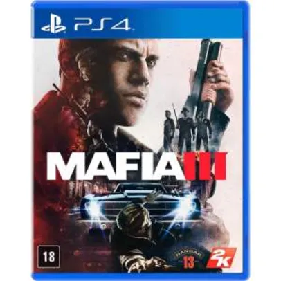 [Cartão Submarino] Mafia III PS4 - R$89,99