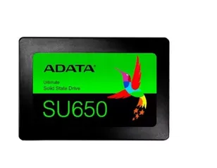 SSD Adata SU650, 512GB, SATA, Leitura: 520MB/s e Gravação: 450MB/s, Preto - ASU650SS-512GT-R