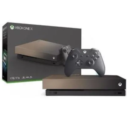 Xbox One X Gold Rush | R$2.600 (R$1950 com AME)