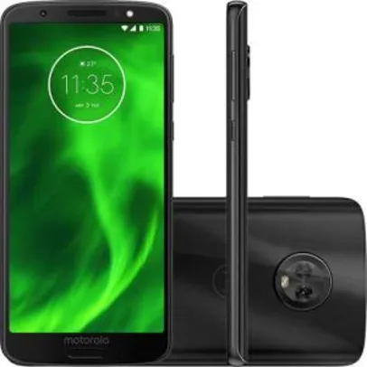 Smartphone Motorola Moto G6 64GB Dual Chip Android Oreo - 8.0 Tela 5.7" Octa-Core 1.8 GHz 4G Câmera 12 + 5MP (Dual Traseira) - R$1108