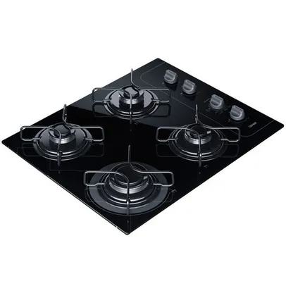 Cooktop a Gás 4 Bocas Consul Facilite, Mesa de Vidro - CD060AE