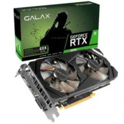 Placa de Vídeo Galax GeForce RTX 2060 OC GDDR6 6GB - R$1.871