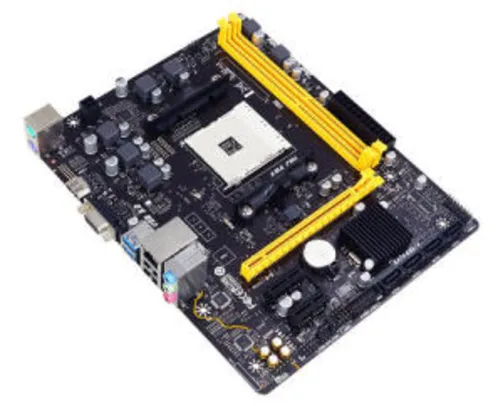 Placa Mãe Biostar A320MH, Chipset A320, AMD AM4, mATX, DDR4