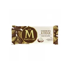 [AME SC 4,90] Sorvete magnum cookies cream 77G kibon