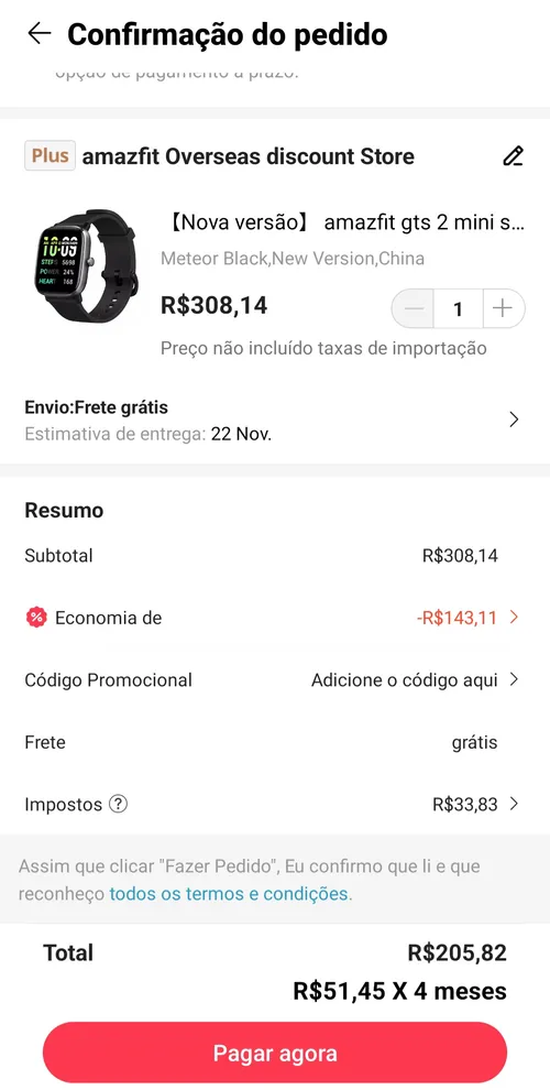 Imagen na descrição da promoção