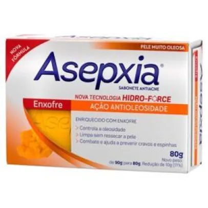 Sabonete Asepxia - Diversos 80g - R$7
