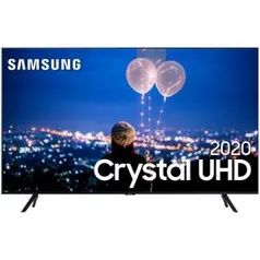 [R$250 de volta AME] Samsung Smart TV 55" Crystal UHD | R$2.756