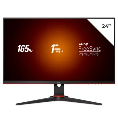 Monitor Gamer AOC Viper 24'' FHD 164hz Freesync Premium