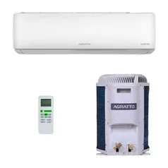 Ar-Condicionado Split HW Inverter Agratto Neo Top 9.000 BTUs Quente/Frio 220V