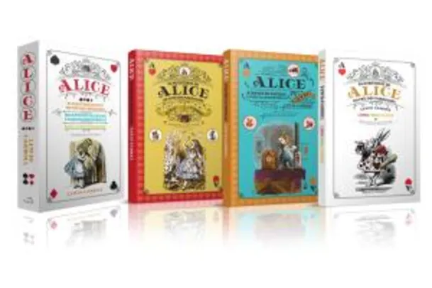 Box - Alice No País Das Maravilhas - 3 Volumes - R$26