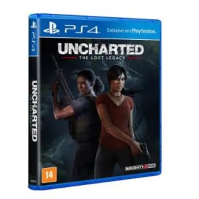 Jogo Uncharted: The Lost Legacy Para Playstation 4 (PS4) - R$ 99