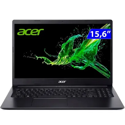 Product photo Notebook Acer Aspire 3 A315-34-c9wh Intel Celeron N4020 4GB 128GB Ssd