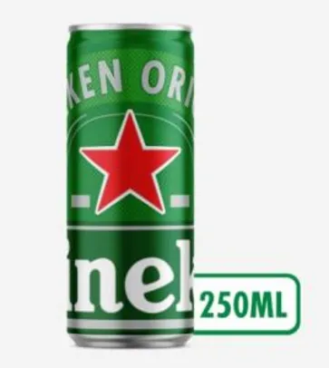 Cerveja HEINEKEN Lata 250ml - 2,49