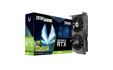 Placa de Vídeo RTX 3060 Twin Edge Zotac Gaming GeForce, 12GB GDDR6, 15 Gbps, Ray Tracing - ZT-A30600