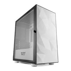 Gabinete Gamer Aigo DarkFlash DLM 21 Branco Lateral Vidro