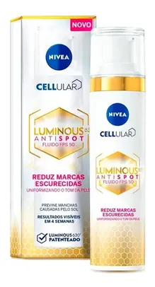 Fluido Facial Anti-mancha Cellular Luminous Fps50 40ml Nivea Tipo De Pele Normal