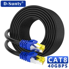 [IMPOSTO INCLUSO/APP] Cabo Ethernet D-Sunty Cat8 