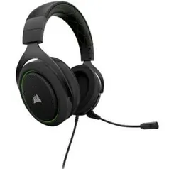 Headset Corsair HS50 - Preto e Verde