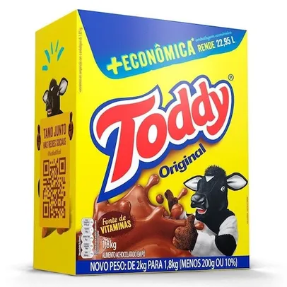 Achocolatado Toddy Vitaminado 1,8Kg