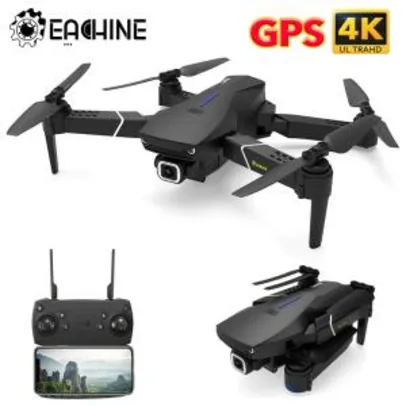 Drone Eachine E520S, com WiFi e 5G | R$312