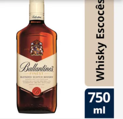 Whisky Ballantine's Finest 750 ml | R$50