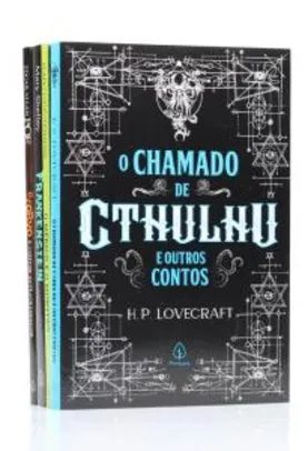 Kit 4 Livros | Mestres do Terror | Edição Especial | R$40