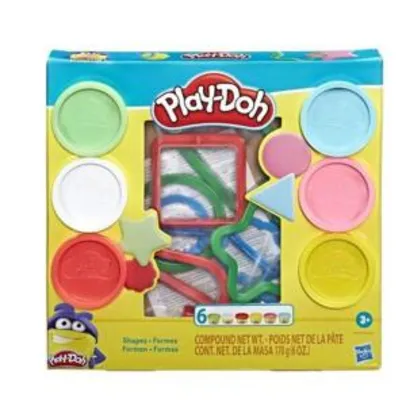Conjunto de Massinha Hasbro Play-Doh - Formas | R$21