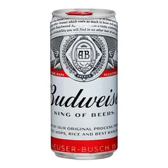 8 cerveja lata Budweiser 269ml + 12 Spaten Lata 350ml de brinde 