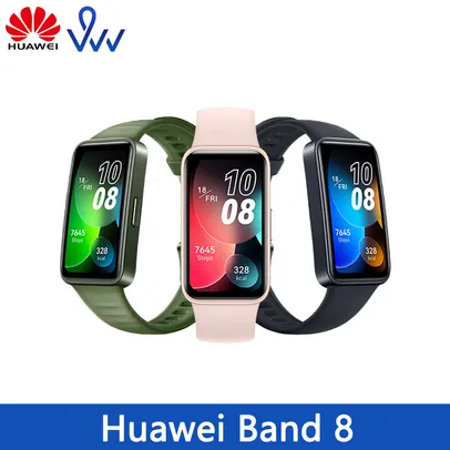 Huawei Band 8 + Pulseira extra + 3 películas - Smart Band/Smartwatch 