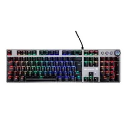 Teclado Mecanico Fortrek GPro K7 Rainbow Switch Blue, 67702