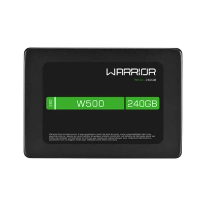 [AME R$ 95] Ssd Gamer Warrior 2,5 Pol. 240Gb W500 SS210