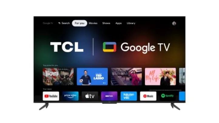 Smart TV LED 65 4K UHD TCL 65P735 - Google TV, Wifi, HDMI