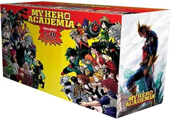 My Hero Academia - versão importada - Box Set 1: Includes Volumes 1-20 with Premium 