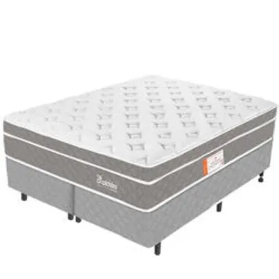 (Cartão americanas + AME por R$807) Cama box queen molas ensacadas