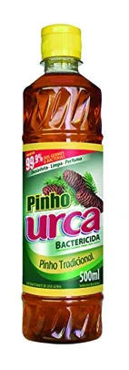 Desinfetante Pinho, Urca, Marron, 500 mL | R$ 2,25