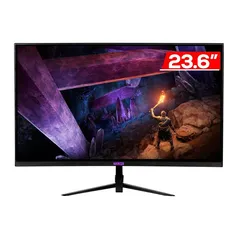 Monitor Gamer Mancer Valak, 23.6 Pol VA, Curvo, FHD, 1ms, 180Hz, FreeSync e G-Sync, HDMI/DP, MCR-VLK24-BL01