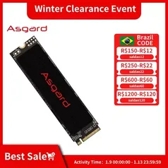 SSD NVME Asgard 512gb