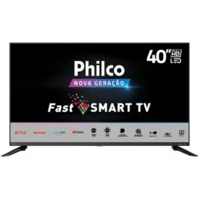 Smart TV LED 40" Philco PTV40G60SNBL Full HD | R$1.104