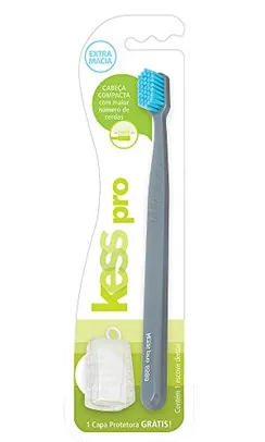 Escova Dental Pro Extra Macia, Kess, Multicor