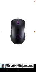 Mouse Gamer Cooler Master CM310 RGB Pixart A3325, 10000 DPI, Black